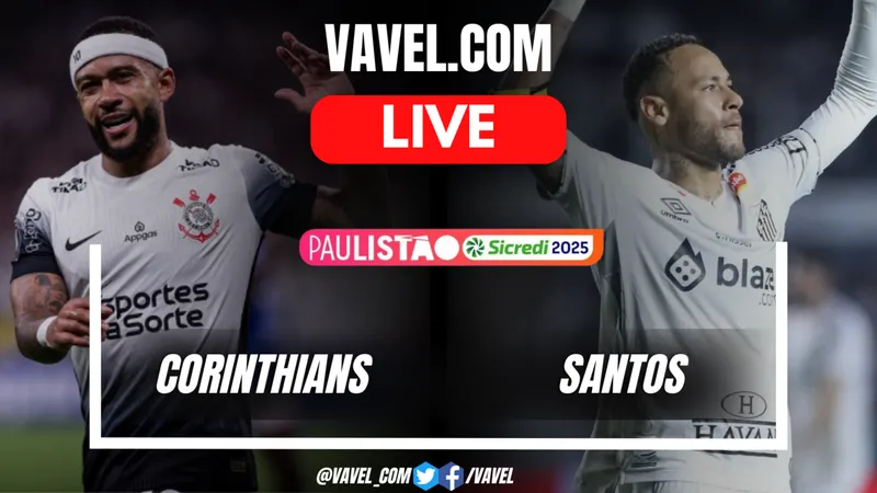Cầu thủ của Santos hứng khói bắn từ khán đài fan Corinthians