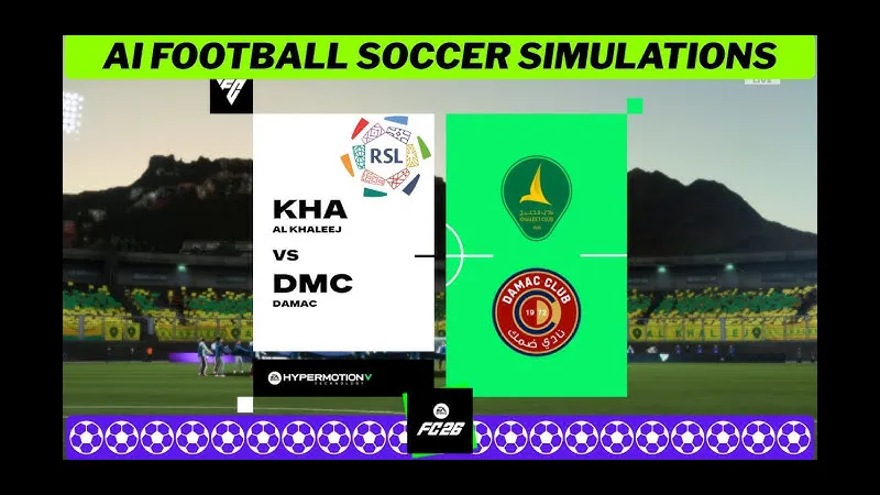 Trận đấu giữa Al Khaleej và Damac - "Al Khaleej" vs